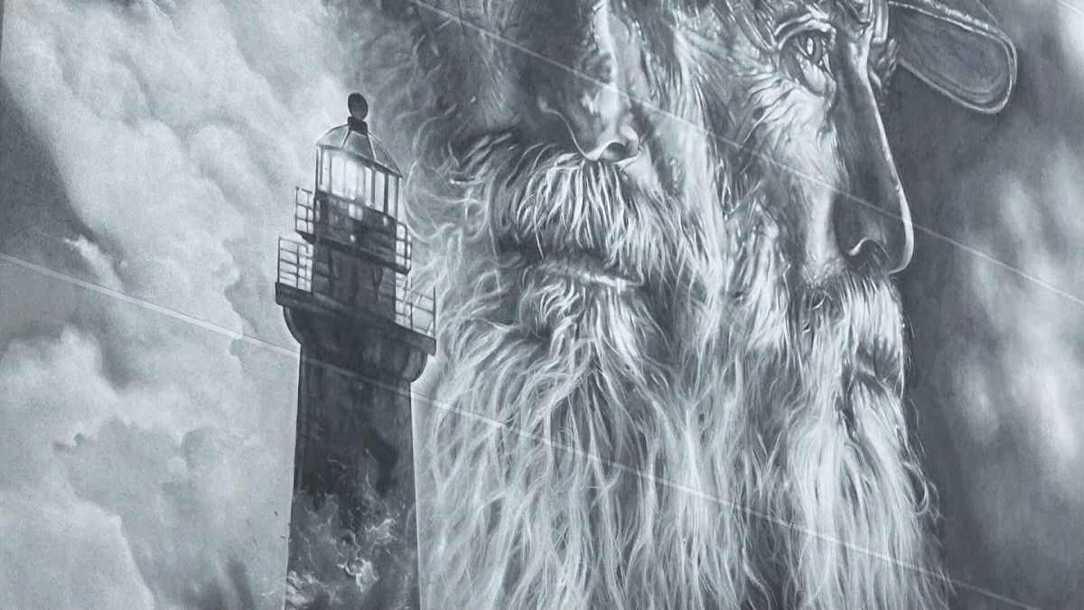 Video. Letonya'da Hemingway'den esinlenen yeni duvar resmi ziyarete açıldı