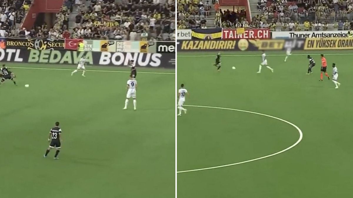 Lugano-Fenerbahçe maçında yasa dışı bahis sitelerinin reklamları gösterildi