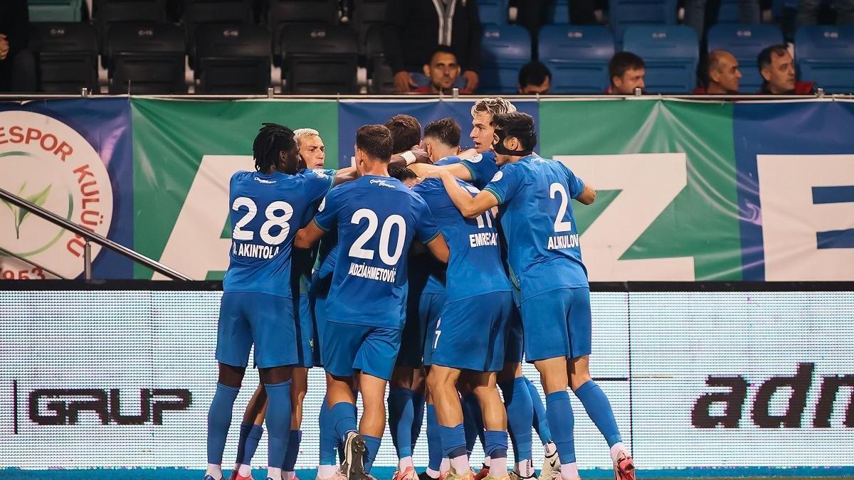 Çaykur Rizespor 3 puanını geri çağırdı