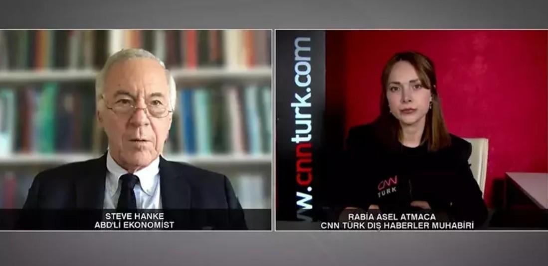 ABD'li ünlü ekonomist CNN TÜRK'e konuştu: Türkiye köşeyi dönüyor, enflasyon daha da düşecek