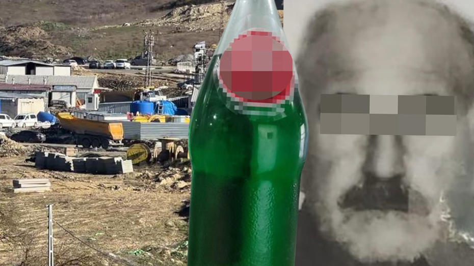 Gazoz dolu şişeden bir yudum alıp hayatta kalma mücadelesi veriyor