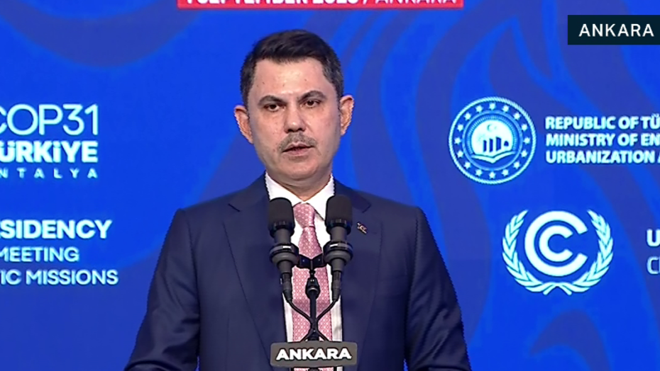 Bakan Kurum'dan COP31 İçin Çarpıcı Mesaj: Geçmişi Bırakıp Geleceğe Odaklanmalıyız