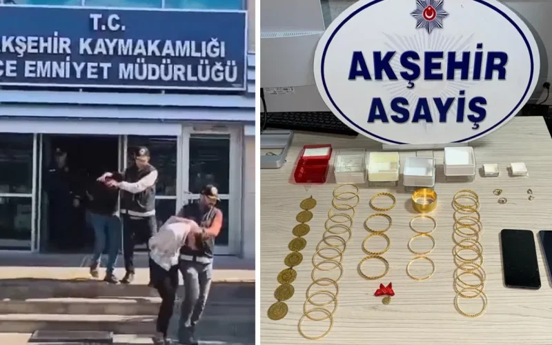 Dur ihtarına uymayıp kaçtılar: 4,6 milyon TL'lik altınla yakalandılar!